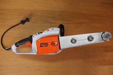 Harrycane lang mit einer MSE 170 von Stihl Ready to Start-Kit